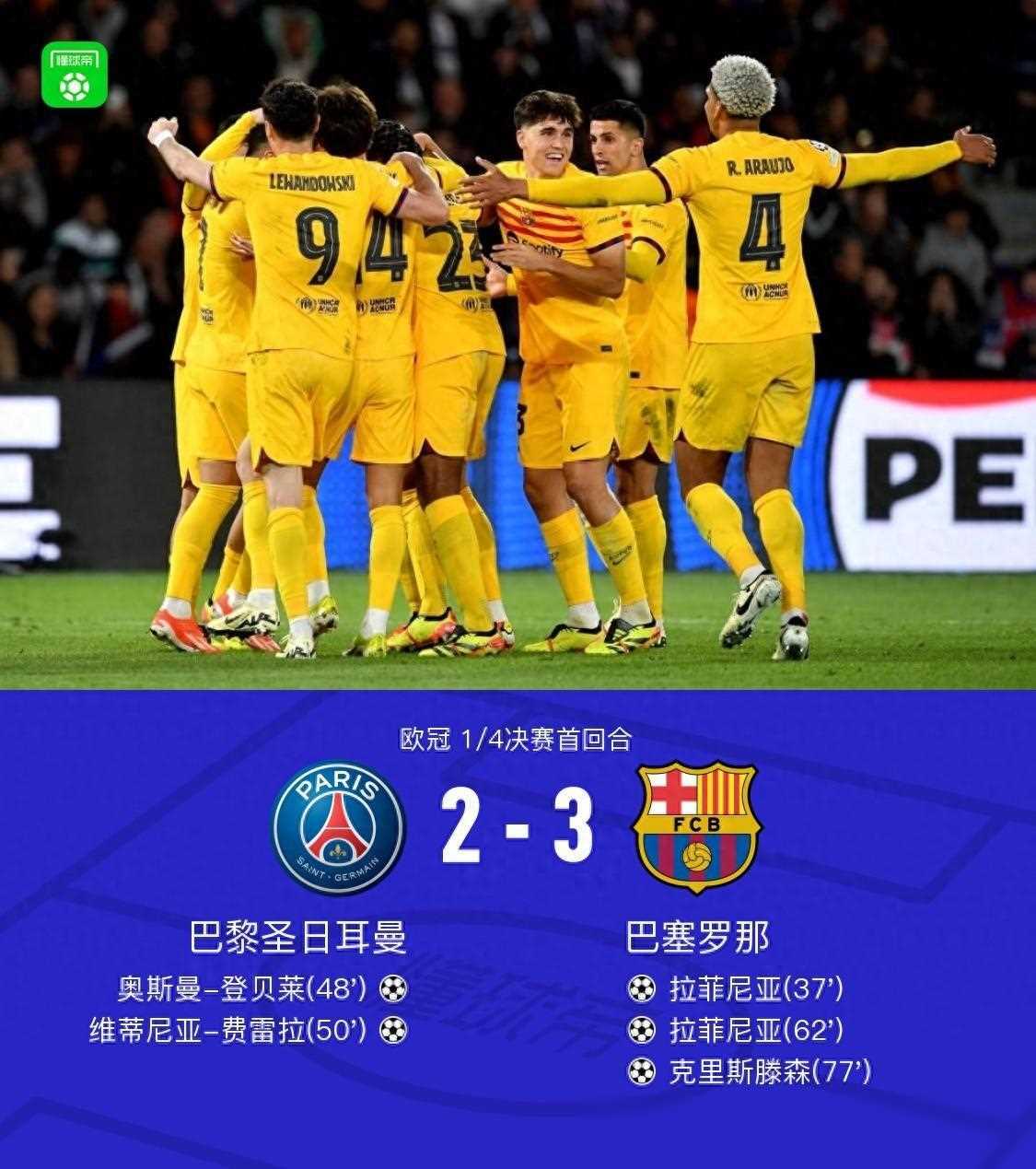 巴塞罗那击败对手，保持胜利势头