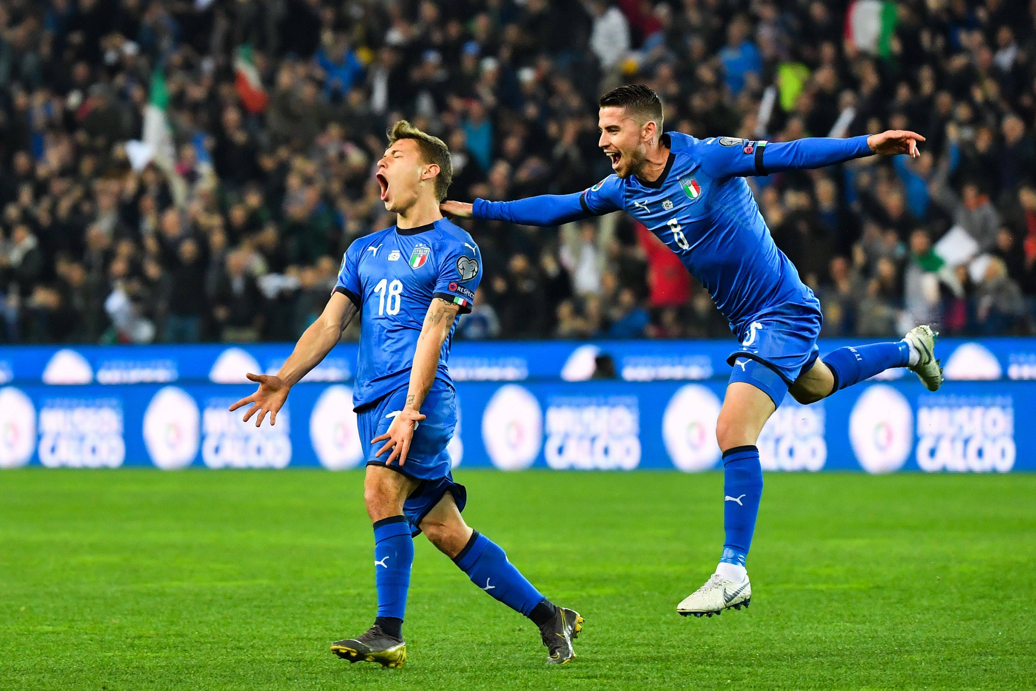 意大利队胜出欧预赛，晋级下一轮